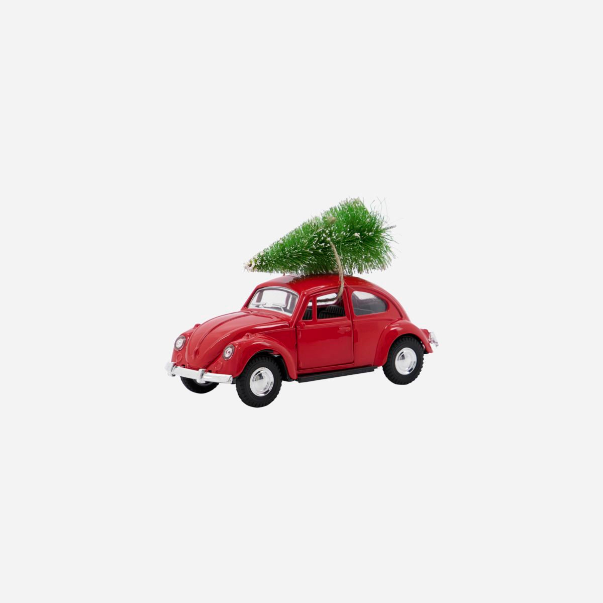 Deko Auto Xmas Car - rot