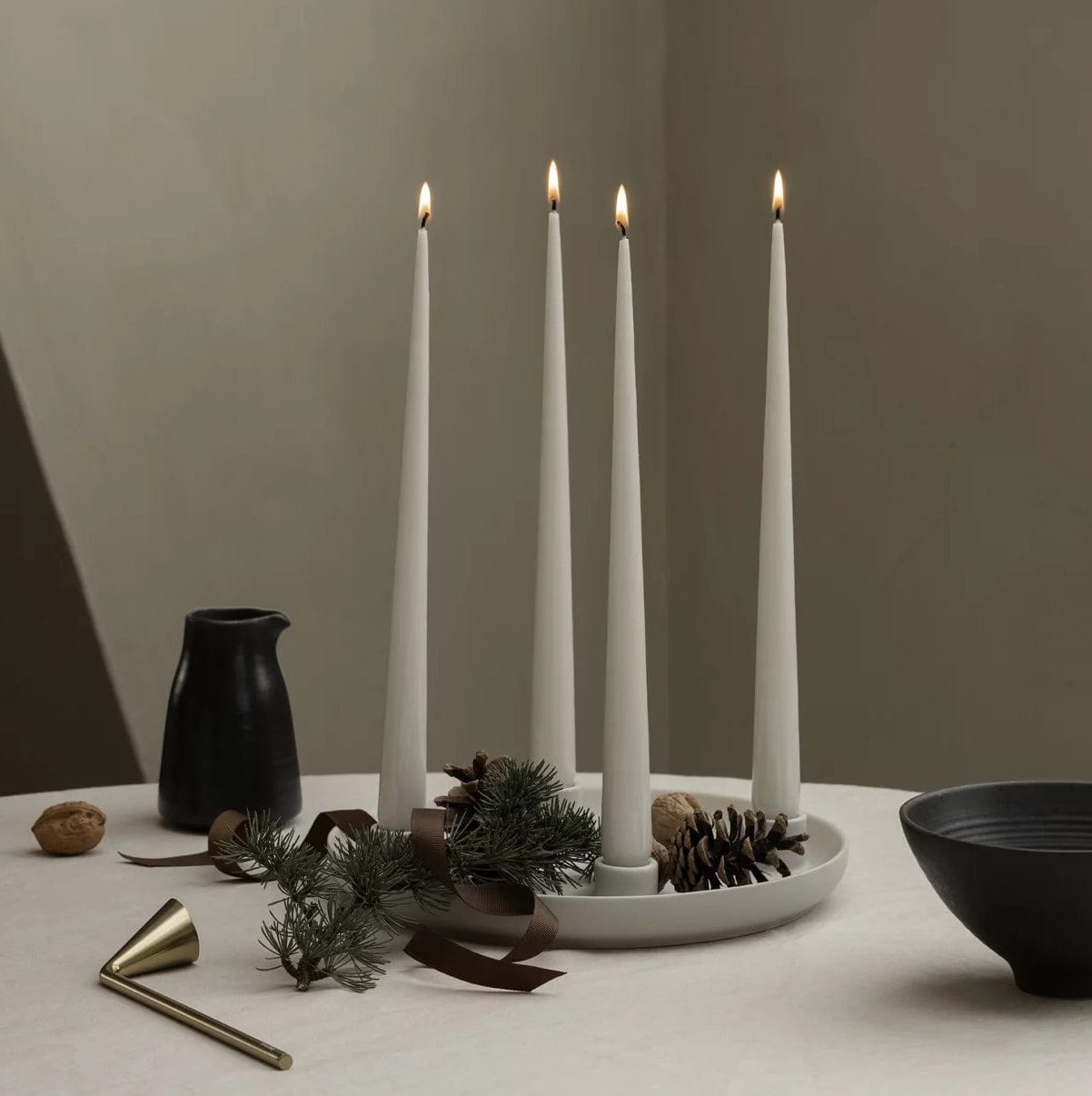 Kerzenhalter zu Adventsdeko Weihnachten: Moderne mkono bei
