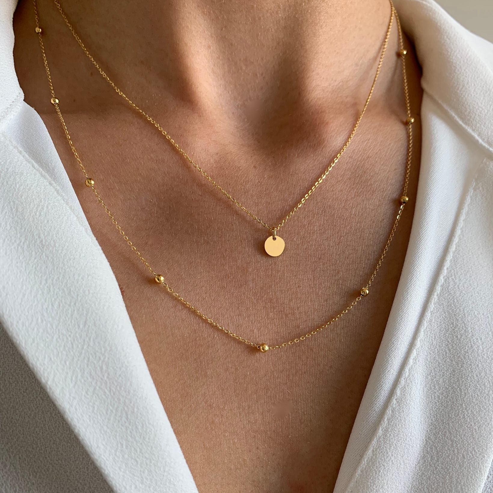 Kette Double - gold