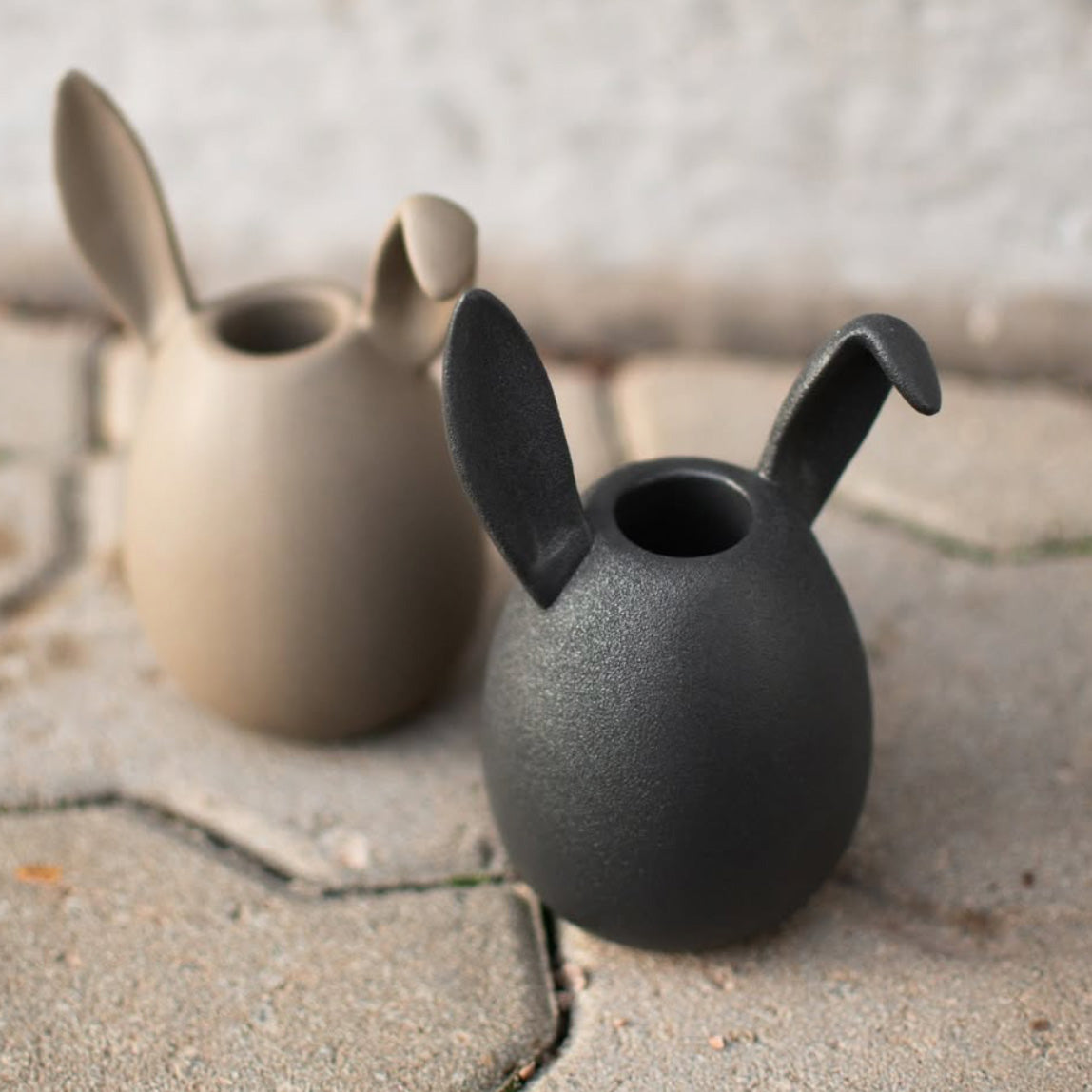 Kerzenhalter Rabbit - cast iron