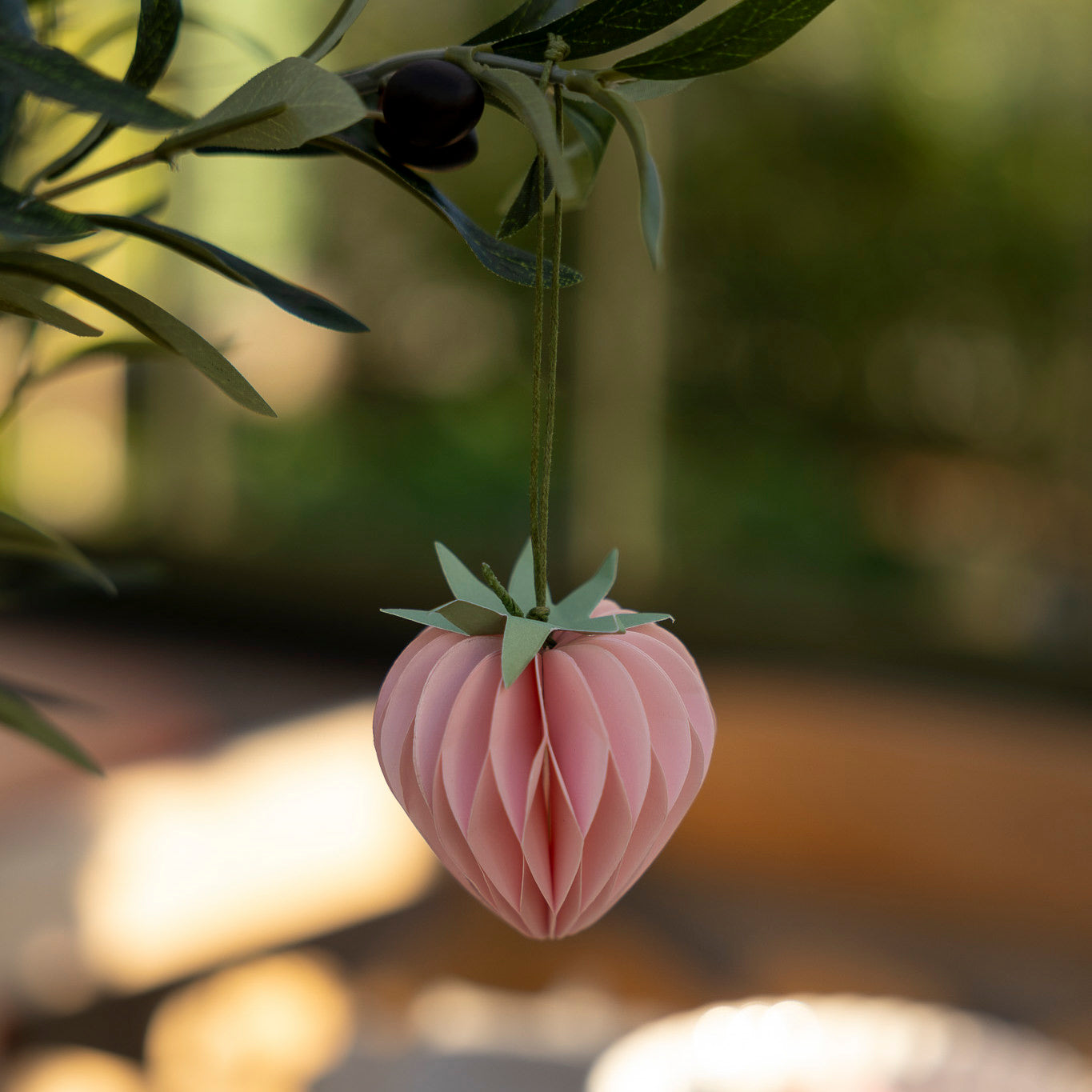 Papieranhänger Frodig - rosa