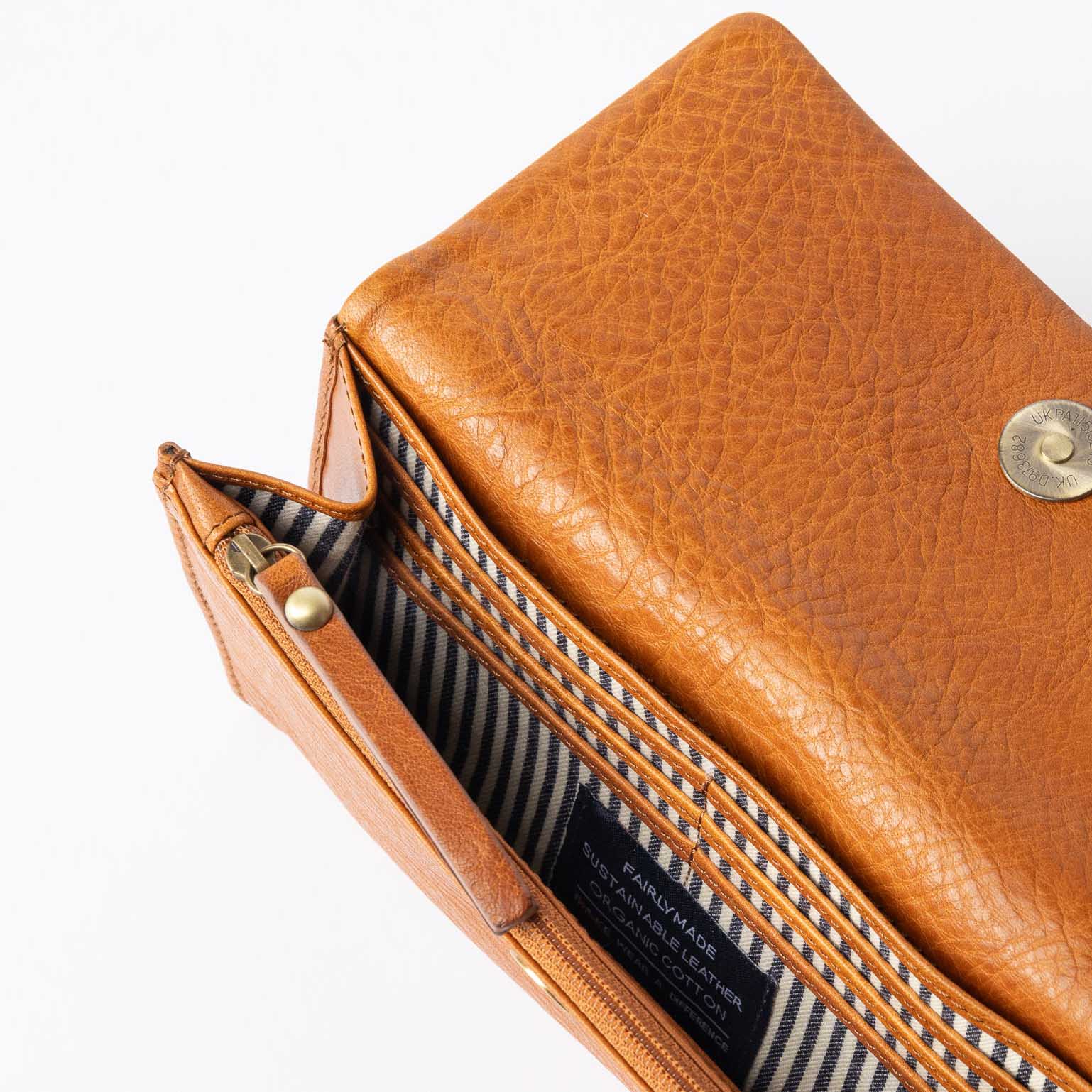 Geldbörse Pau's Pouch - cognac