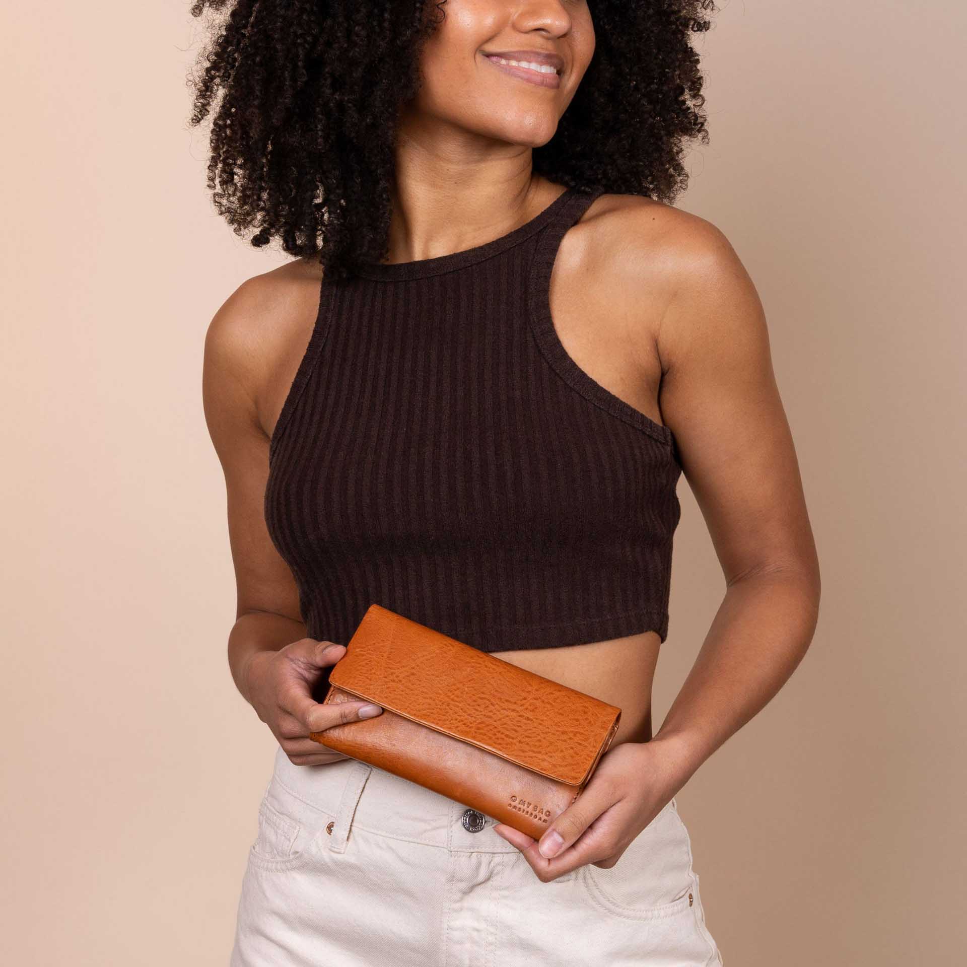 Geldbörse Pau's Pouch - cognac