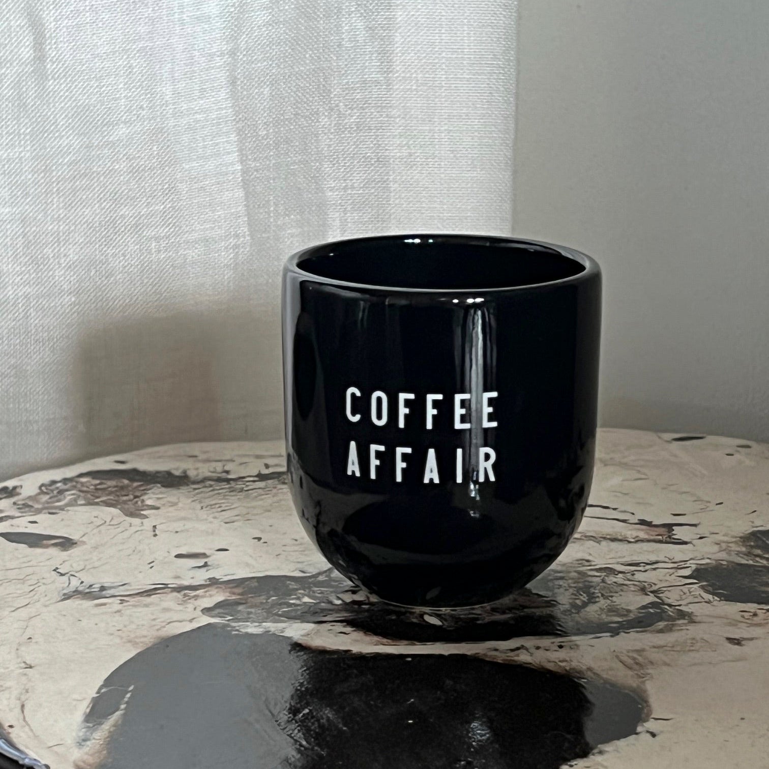 Becher Coffee Affair - schwarz