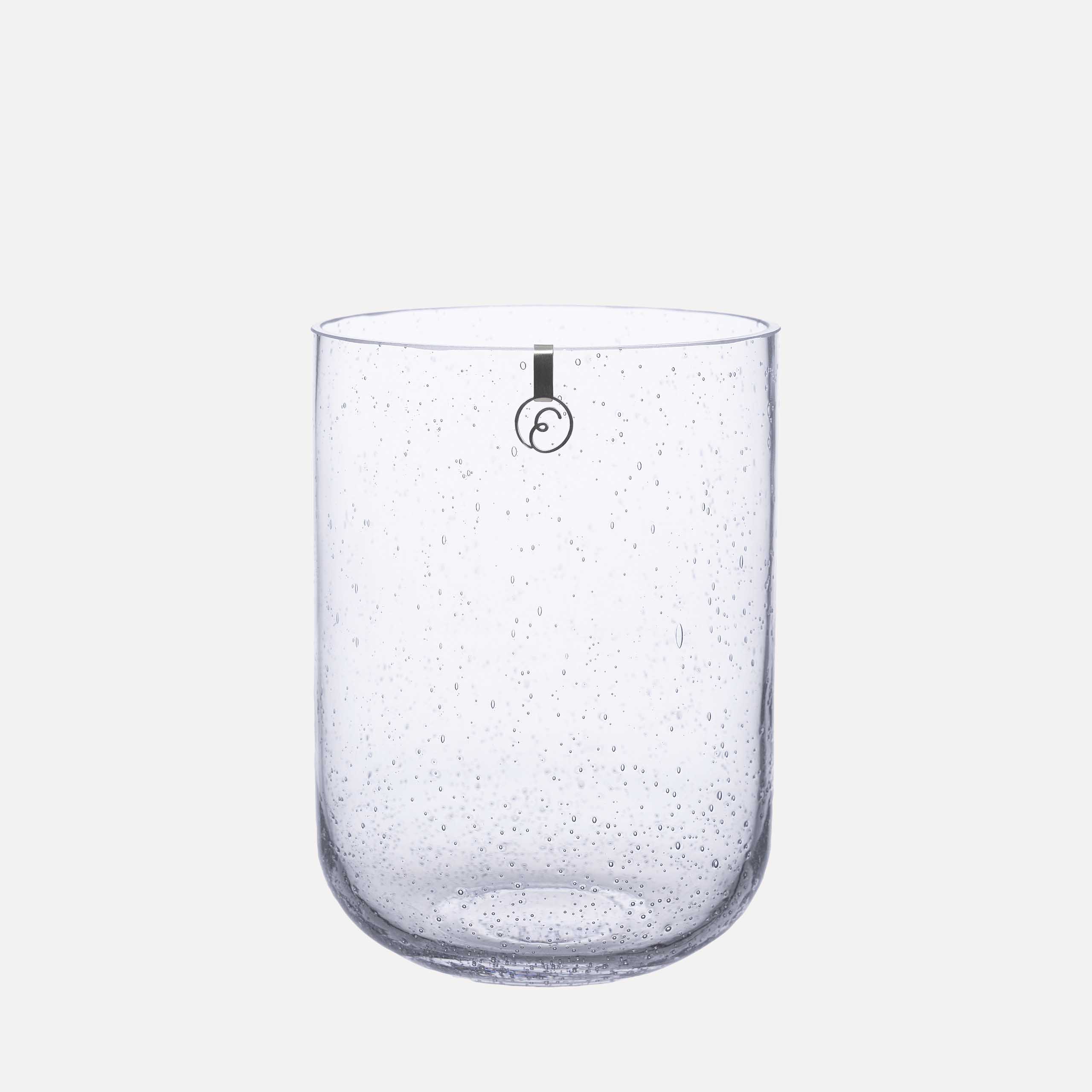 Vase Bubble aus Glas