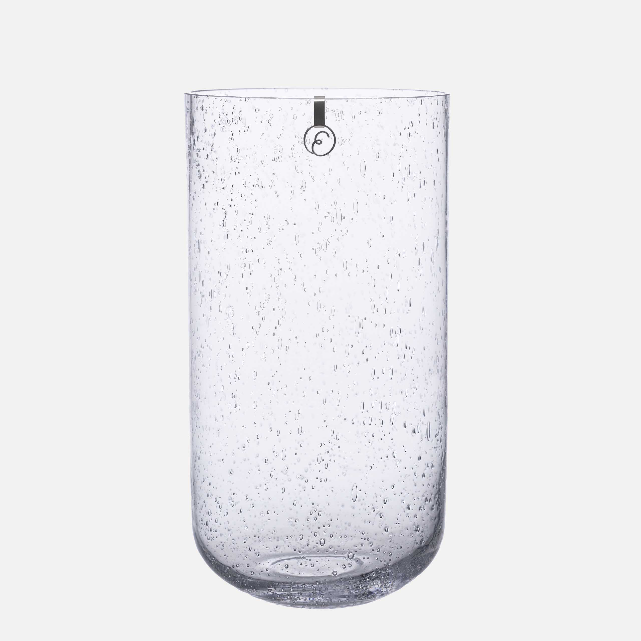 Vase Bubble aus Glas