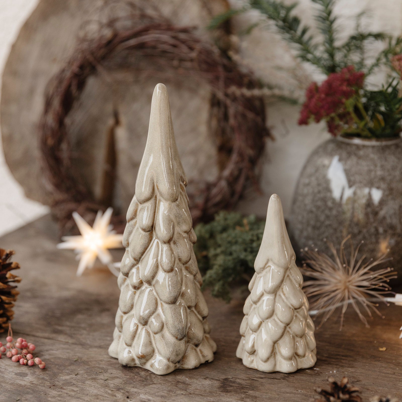 Weihnachtsbaum Melva - beige melange