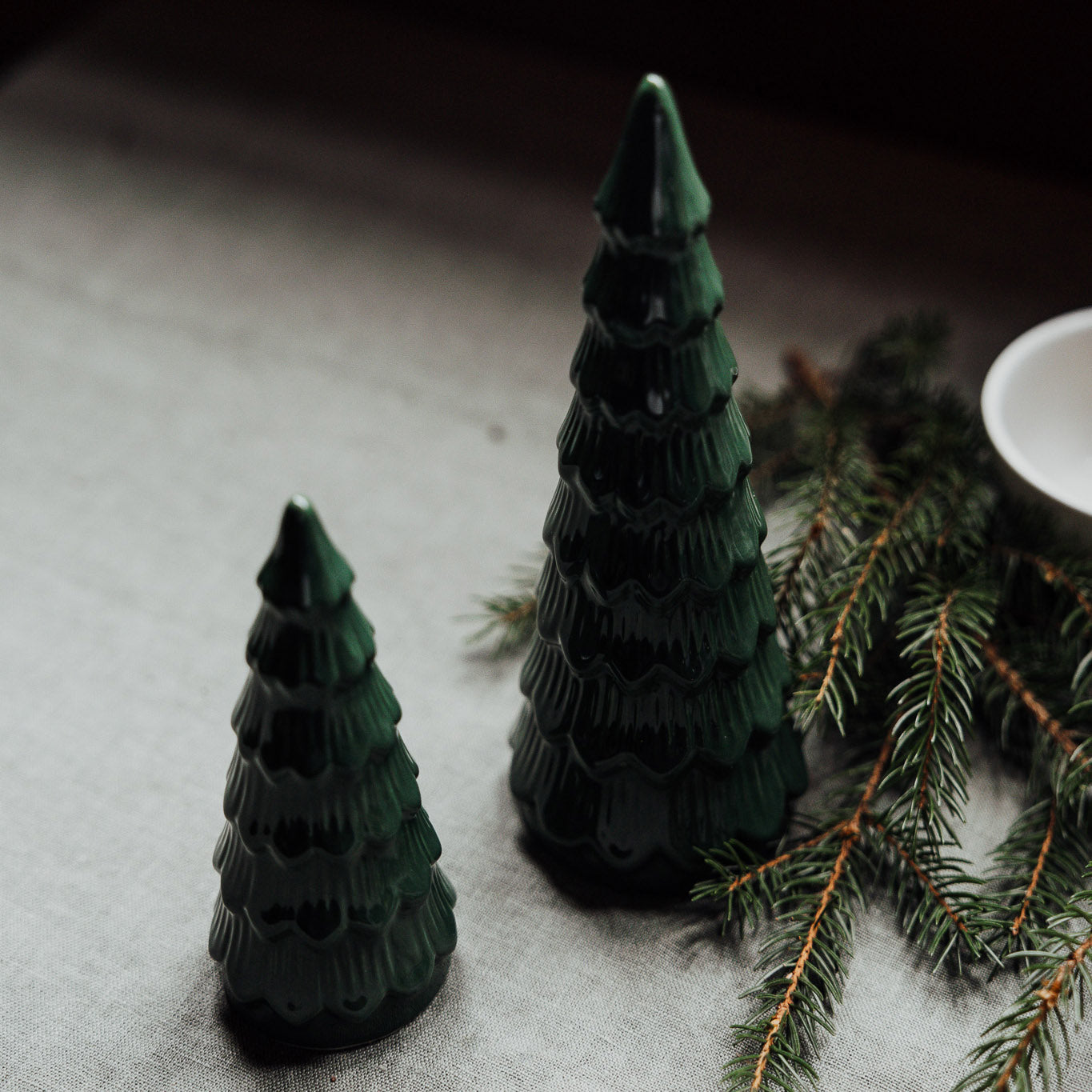 Deko Weihnachtsbaum Granbacken - grün