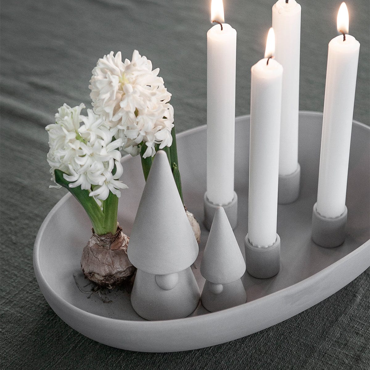 Storefactory | Kerzenhalter und 2 Seite Vasen: Deko – Schweden aus
